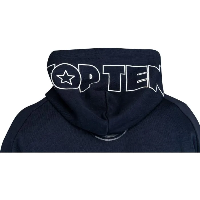 TOP TEN Score felpa cappuccio cotone fitness
