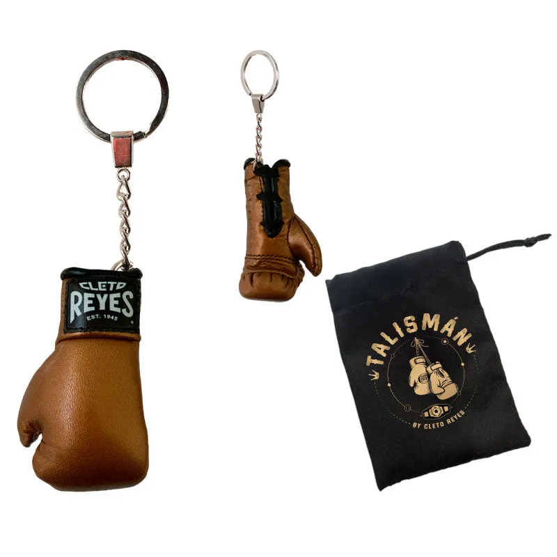 Cleto Reyes Talisman mini guanto portachiavi pelle