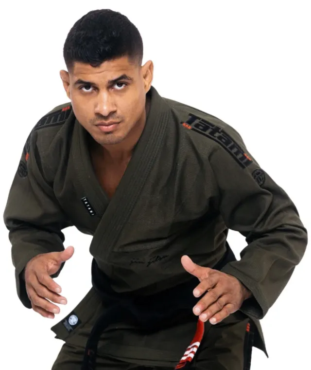 Tatami Elements Superlite Kimono BJJ Khaki + Cintura