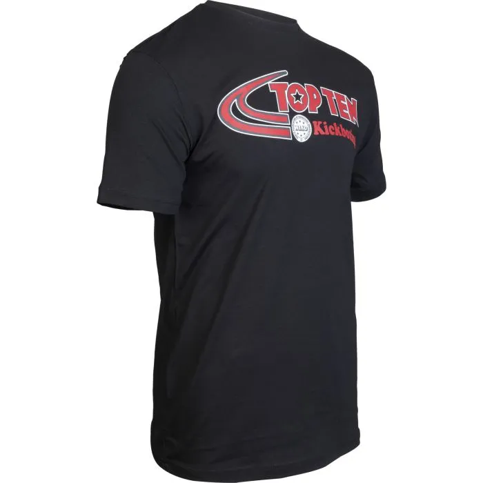 TOP TEN Elastic Kickboxing T-Shirt in Cotone