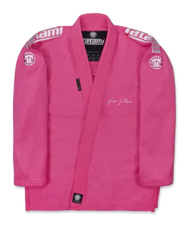 Tatami Elements Superlite kimono BJJ bimbi rosa leggero