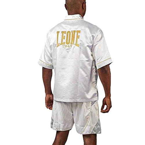 Leone1947 Premium Casacca Maestro AB262 uomo bianco zip