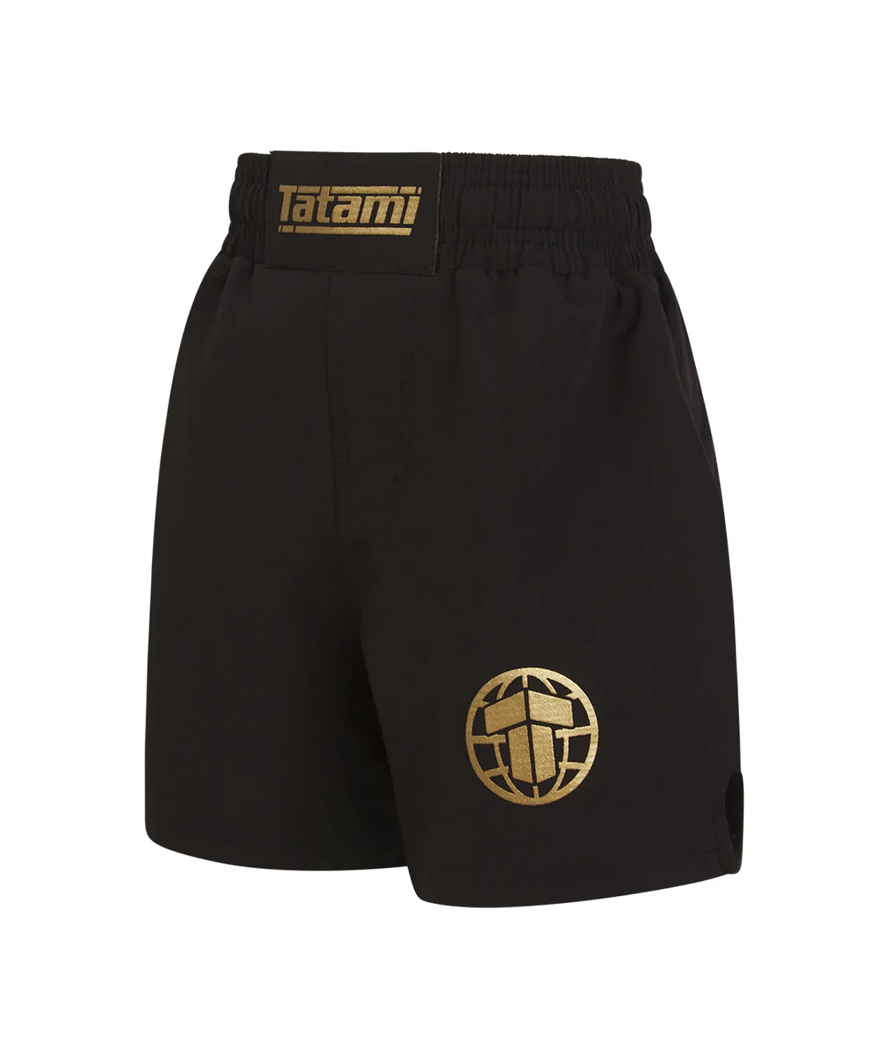 Tatami Pro Grappling Shorts Pantaloncini Bimbo Nero Oro