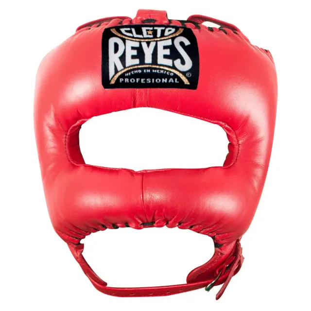 Cleto Reyes Safetec casco boxe pelle barra V