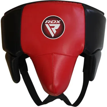 RDX X3 conchiglia MMA protezione inguine in pelle
