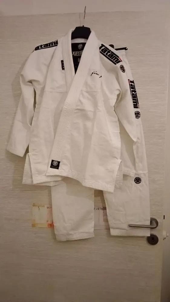 Tatami Elements Superlite Kimono Bimbo Bianco