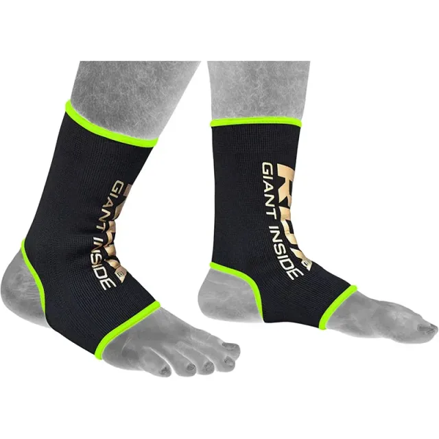 RDX AG cavigliera compressione verde elastica