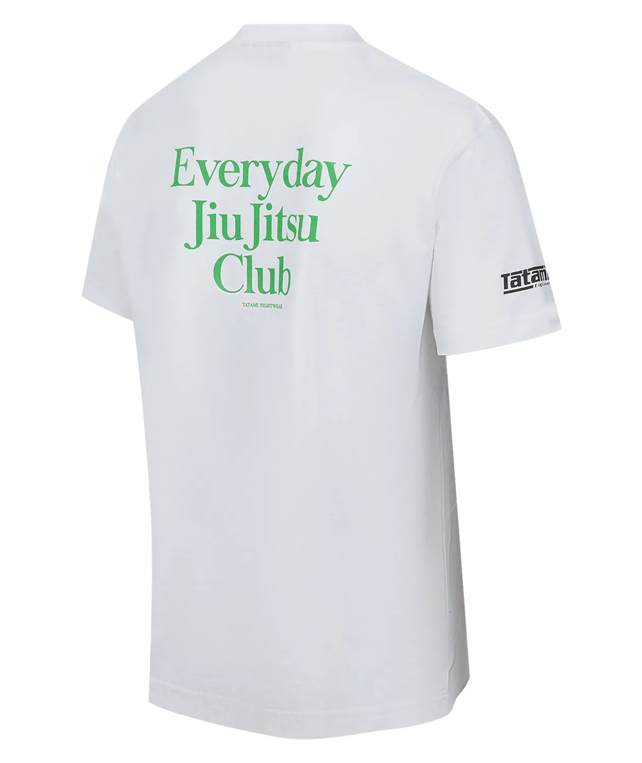 Tatami Everyday Jiu Jitsu T-Shirt Bianca cotone