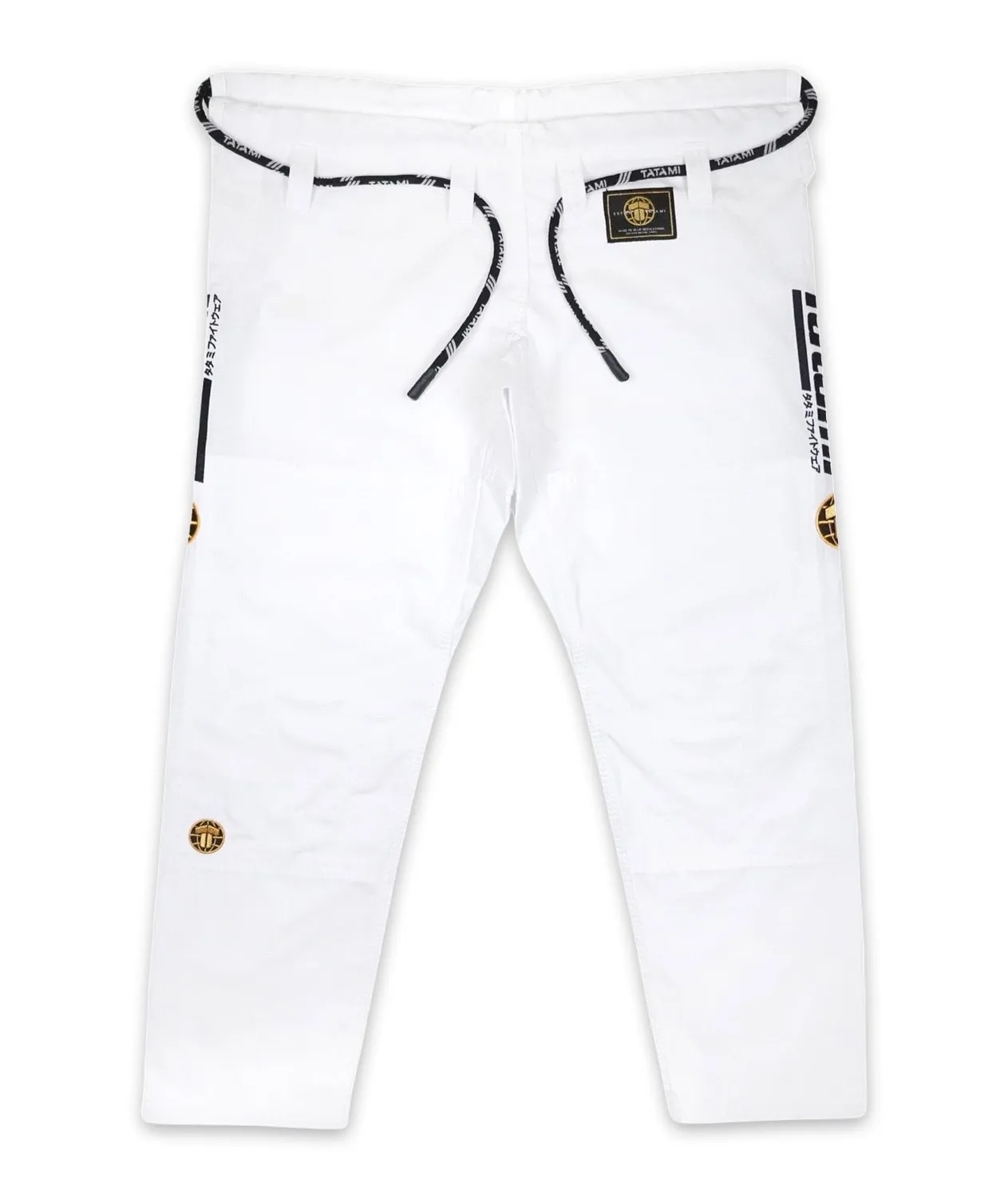 Tatami Estilo Gold Label kimono BJJ donna bianco pesante