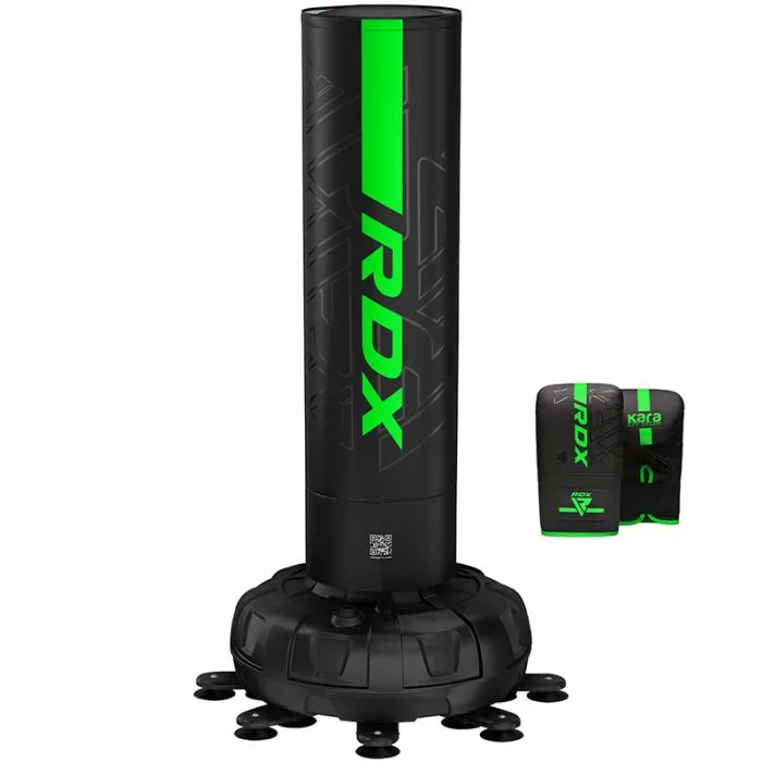 RDX F6 Kara sacco boxe autoportante 5 piedi nero