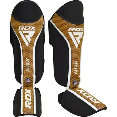 RDX Aura Plus T-17 parastinchi collo piede certificati CE