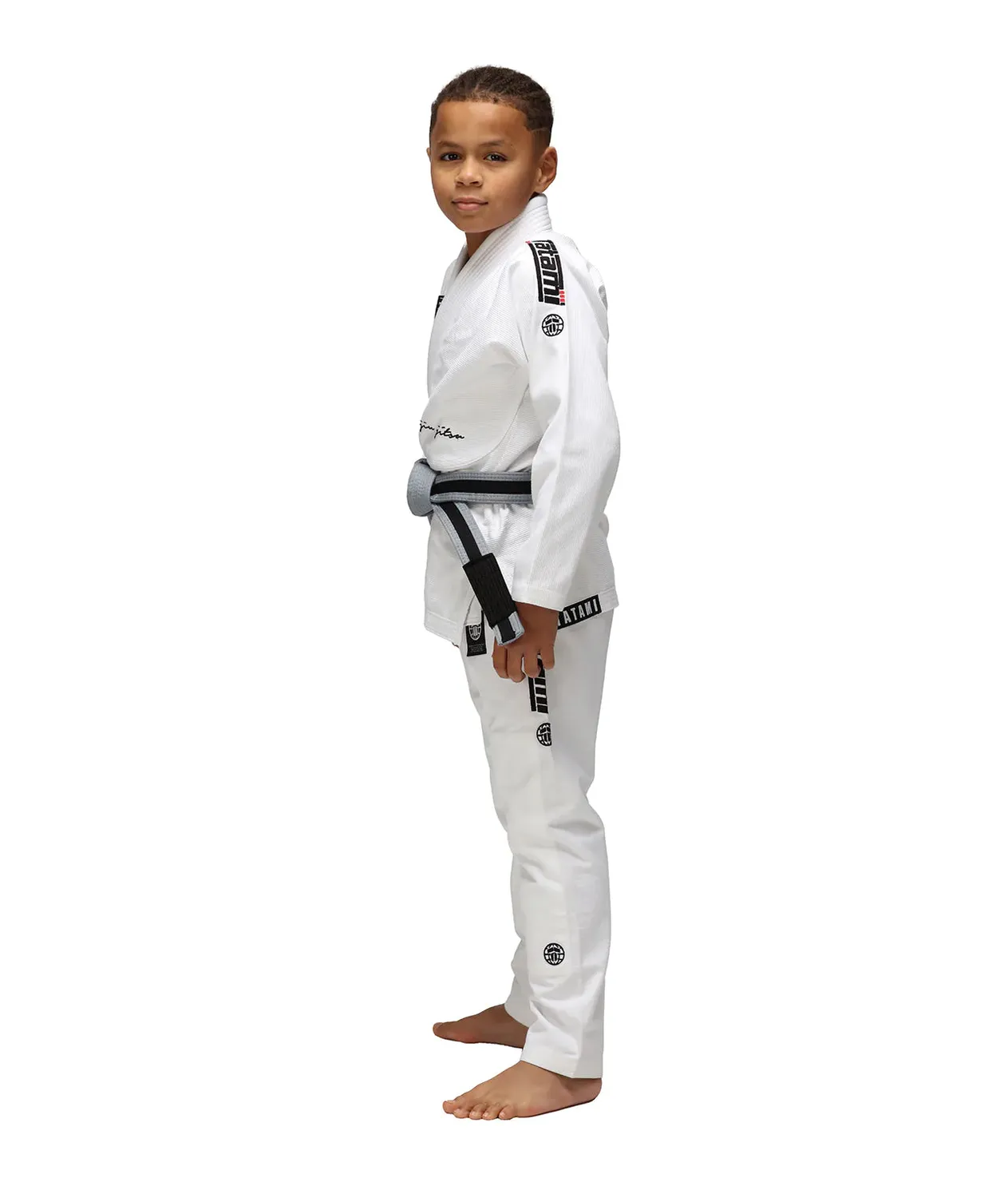 Tatami Elements Superlite Kimono Bimbo Bianco