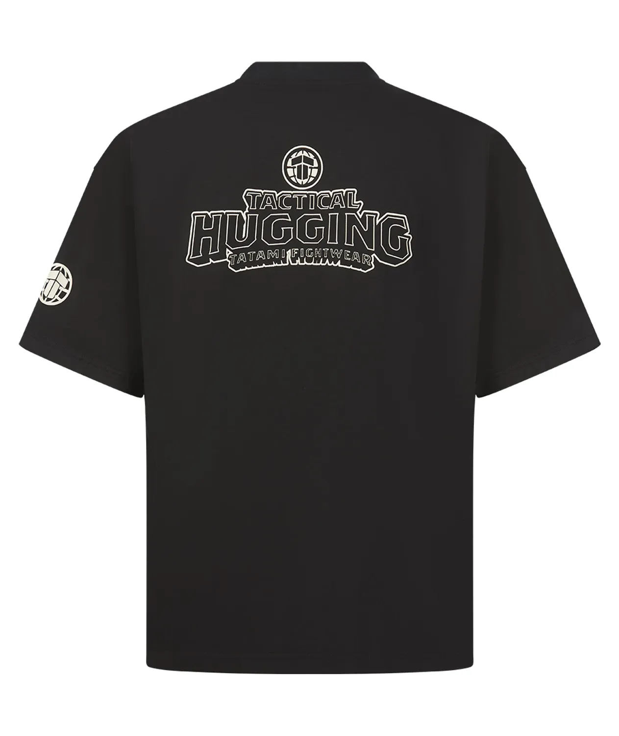 Tatami Tactical Hugging T-Shirt maglietta nera oversize