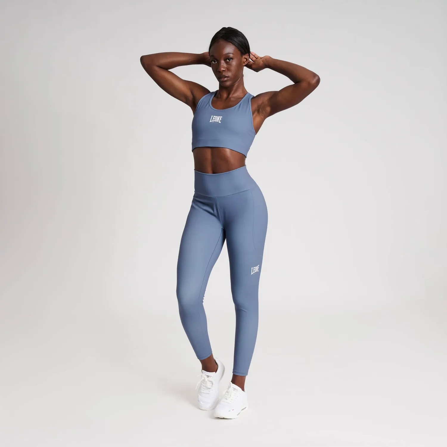 Leone 1947 Logo Collection top bra donna palestra