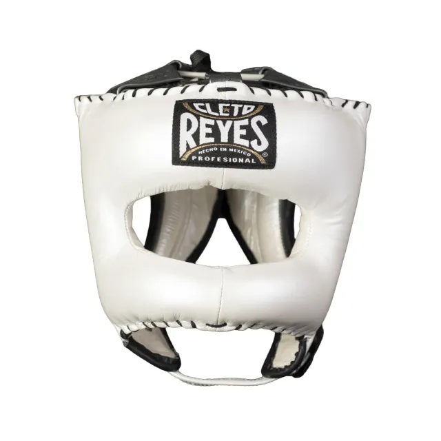 Cleto Reyes Tradicional Caschetto Boxe Perla Grigio Pelle