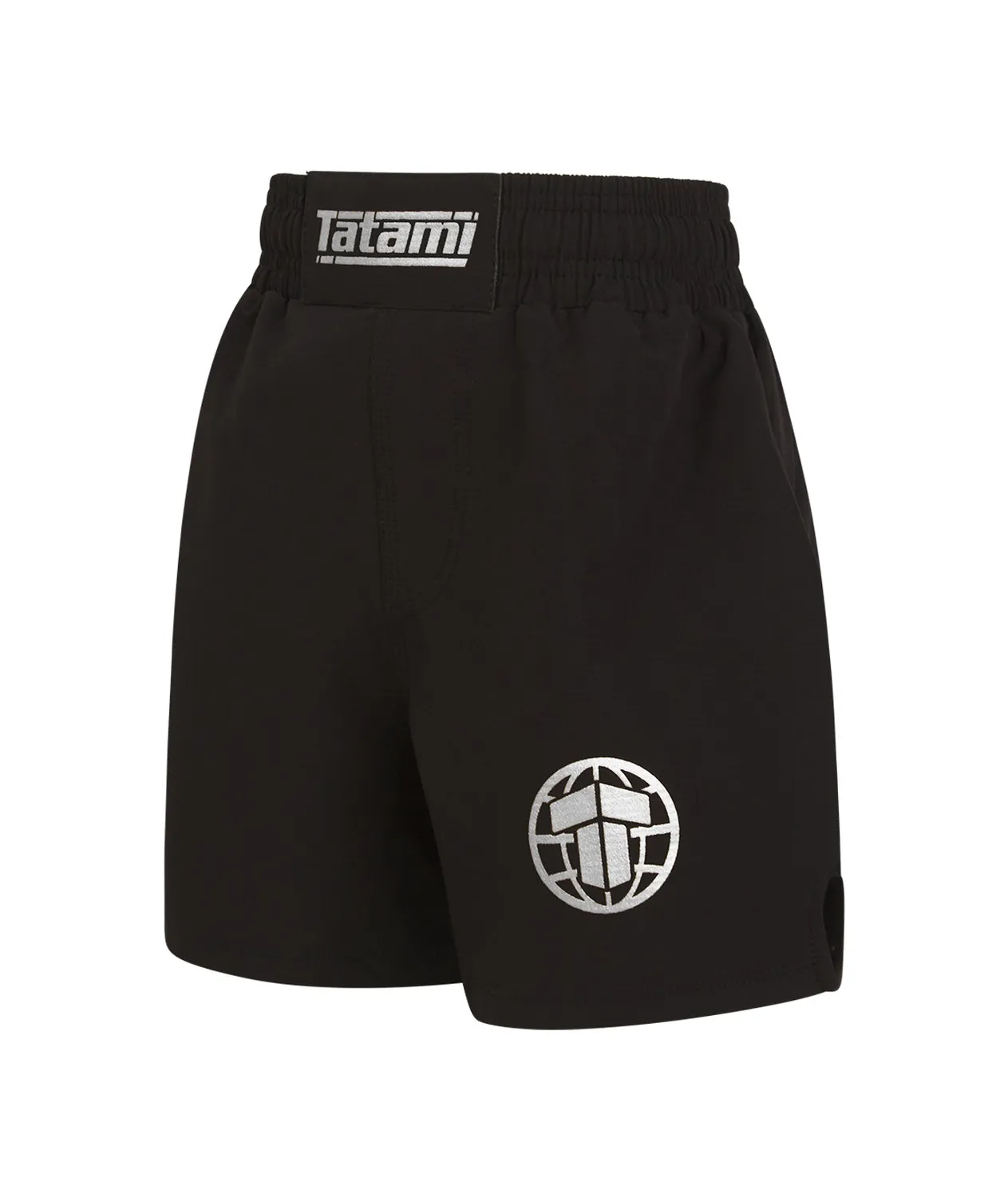 Tatami Fightwear Pro Grappling shorts bambino neri elastici