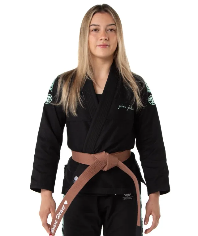 Tatami Elements Superlite Kimono Donna Mint Nero