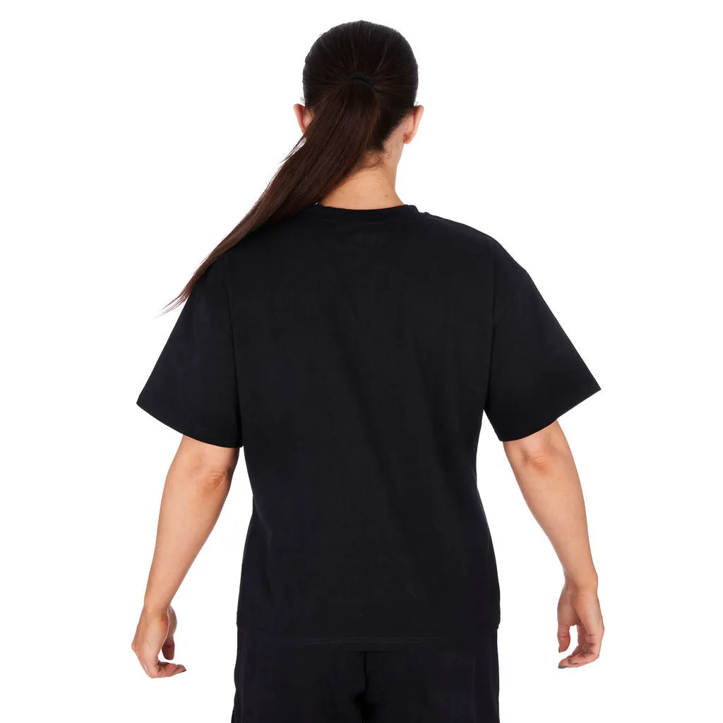 Tatami Reorg t-shirt donna nera maniche corte