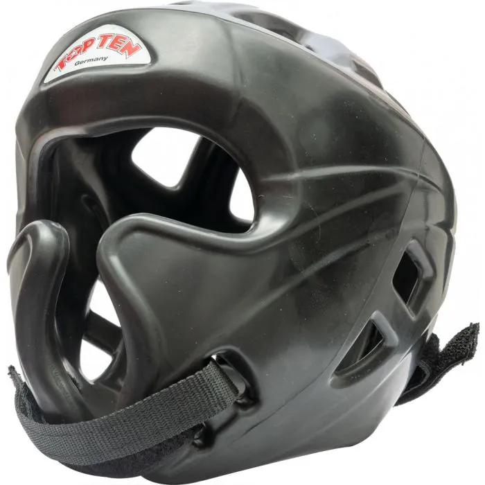 TOP TEN Training casco boxe nero taglia M