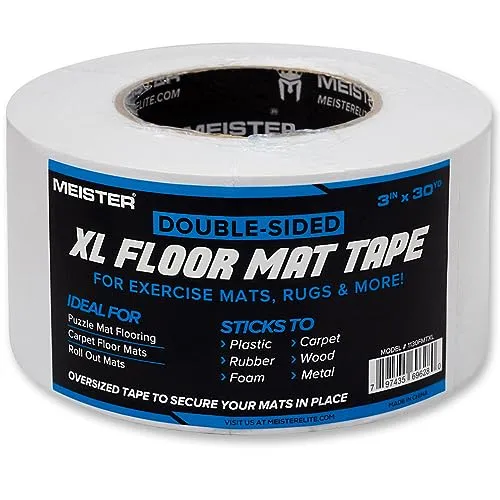Meister XL nastro biadesivo per tappeti 1 rotolo extra large