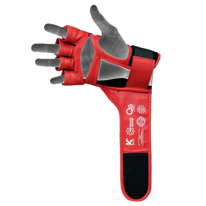 RDX Aura Plus T-17 Guanti MMA Grappling Pelle