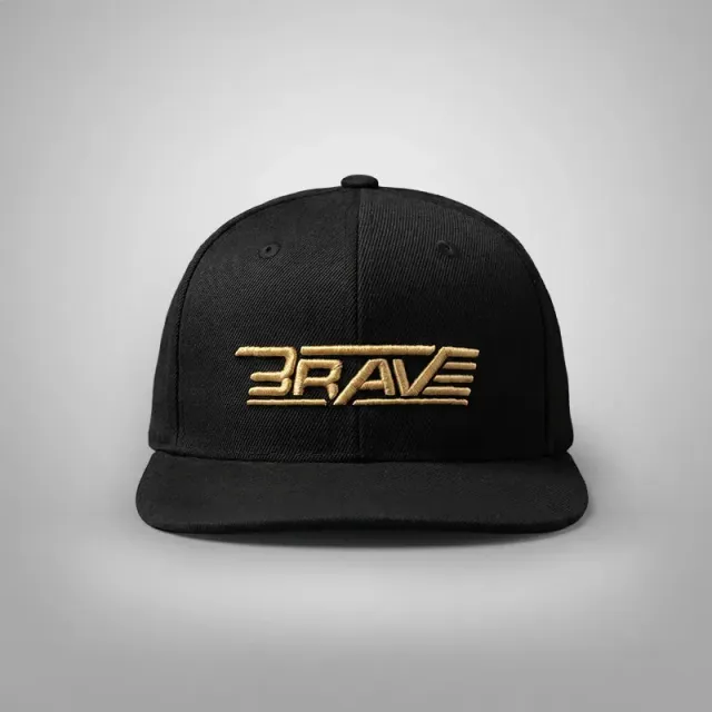 RDX Brave Cappellino Snapback Nero Visiera Piatta