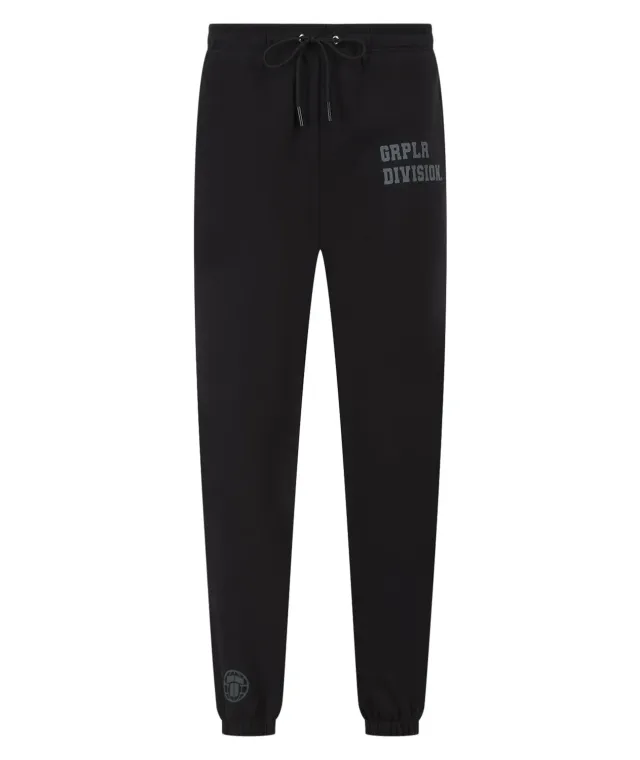 Tatami GRPLR Division joggers neri tuta cotone relaxed