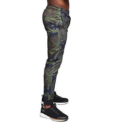 Leone1947 AB303 Pantaloni Tuta Camo polsini