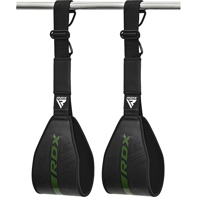 RDX F6 Kara fascia addominali palestra nera sospensione
