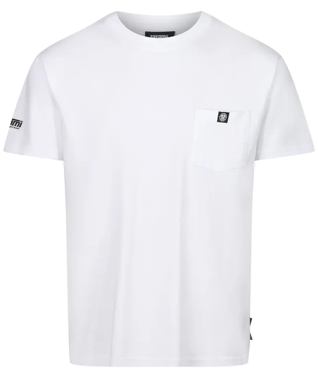 Tatami Pocket T-Shirt maglietta bianca cotone