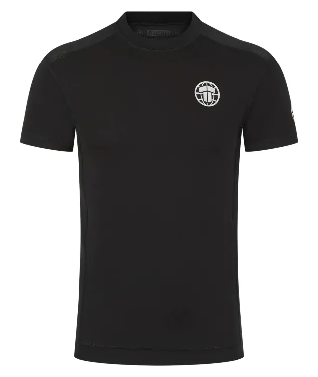 Tatami Pro Rash Guard maniche corte nero argento