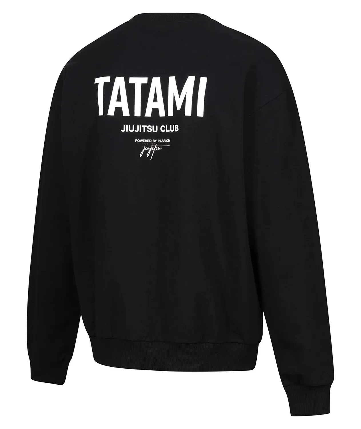 Tatami JJ Club Oversized Sweatshirt felpa nera