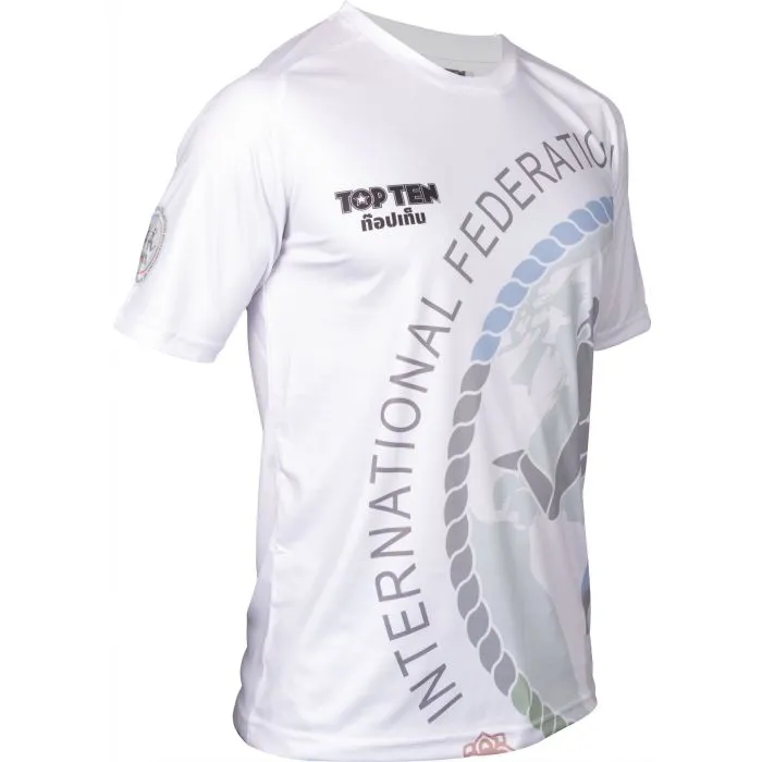 TOP TEN Royal Muay t-shirt muay thai poliestere