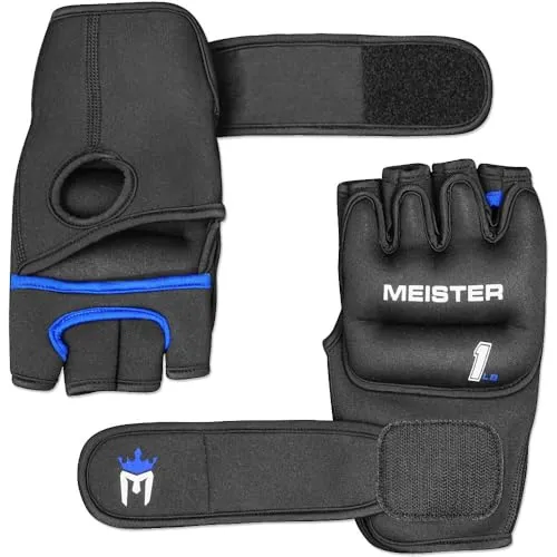 Meister Elite guanti zavorrati 0,5 kg neoprene