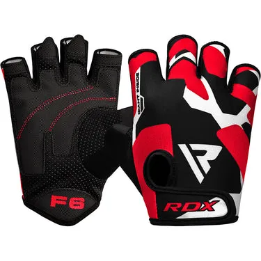 RDX F6 Guanti Palestra Fitness Lycra Grip Mimetici