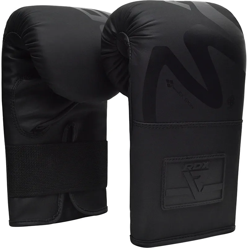 RDX F15 Noir Guanti da Sacco 4oz Neri Convex