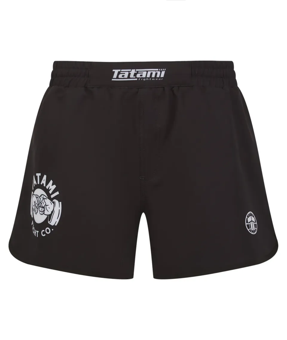 Tatami Fist Bump High Cut Shorts MMA Neri riciclati