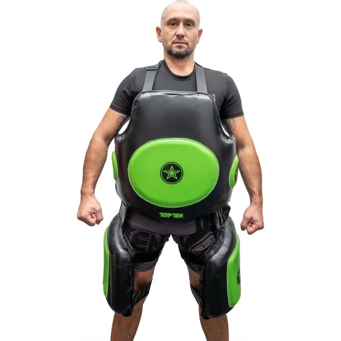 TOP TEN Bodyguard Xtra Scudo calcio kickboxing robusto