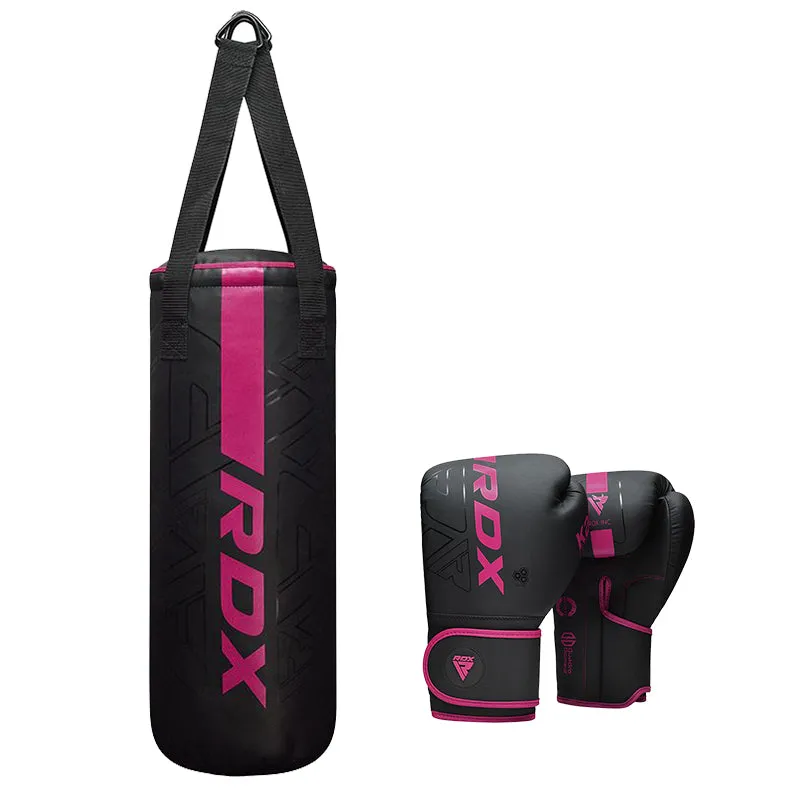 RDX F6 Kara sacco boxe 2FT bimbi + guanti 6oz riempito