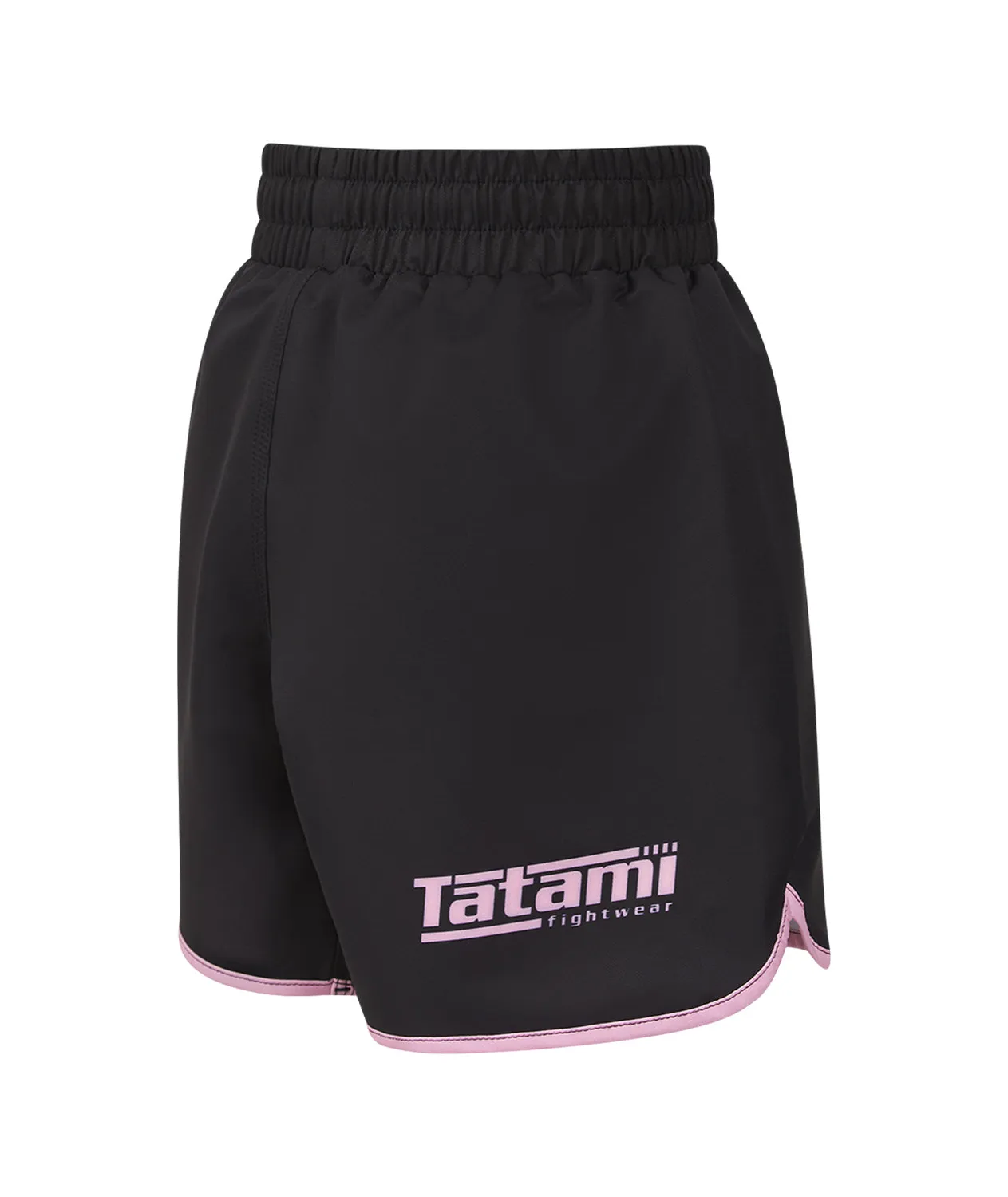 Tatami Nomad shorts bimbo grappling rosa neri riciclati