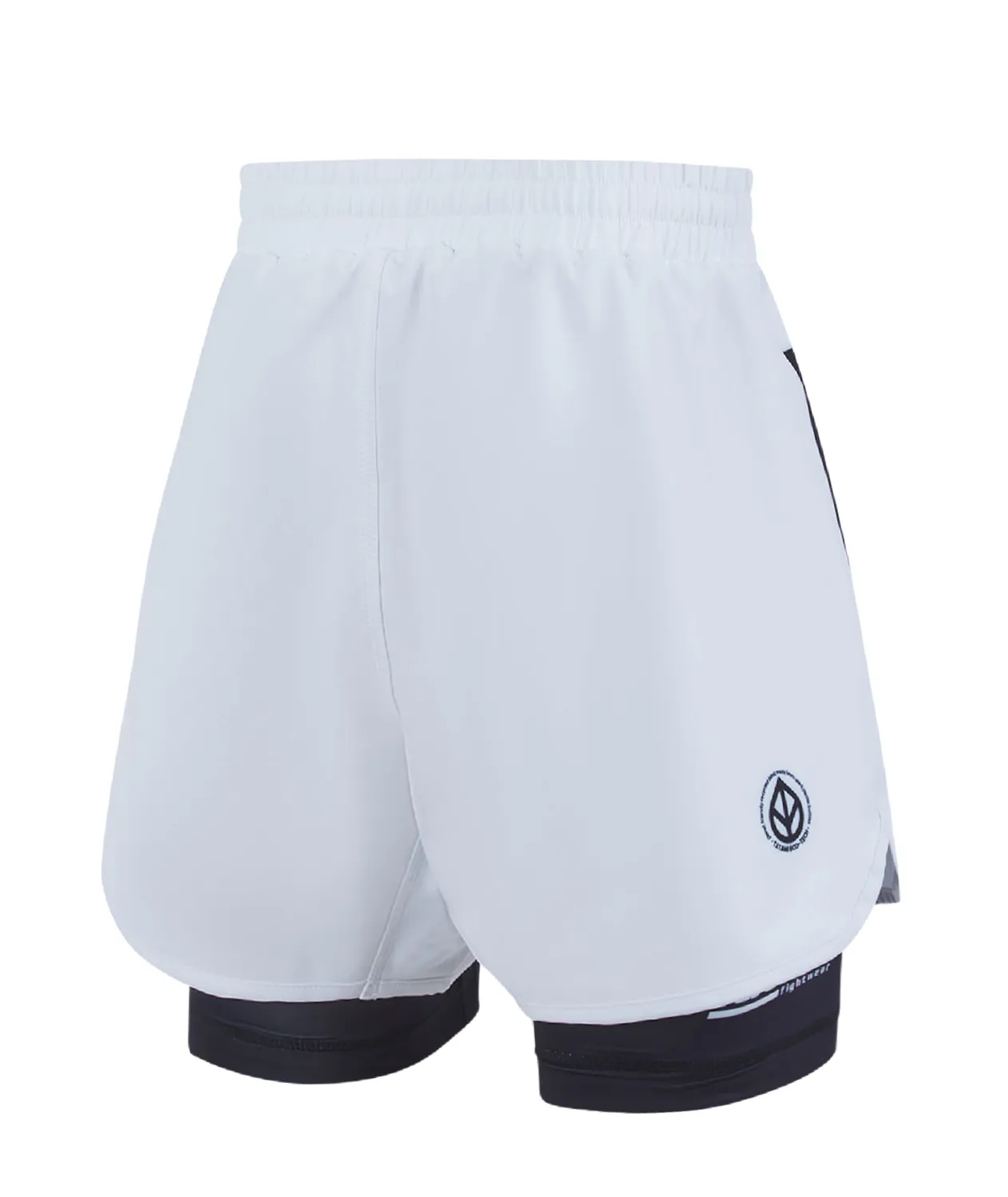 Tatami Fightwear IBJJF Ranked Hybrid pantaloncini donna nero bianco