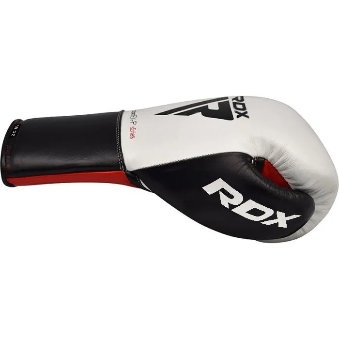 RDX C2 Fight Guantoni Boxe Pelle 10oz Rossi da Match