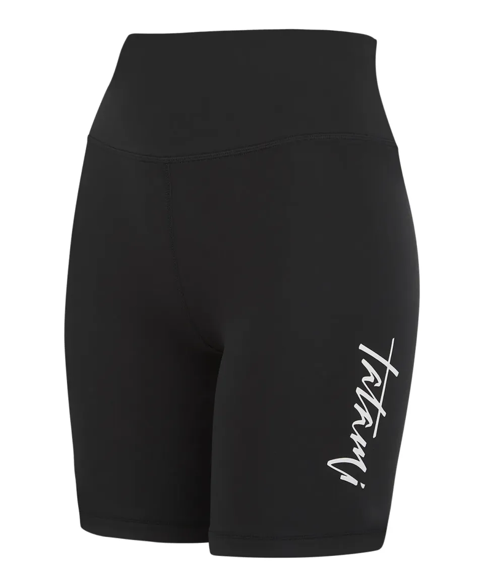Tatami Rupture Shorts donna longline neri elasticizzati