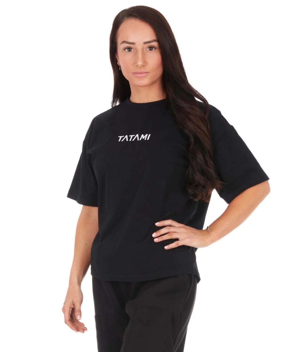 Tatami Peak T-Shirt Donna Nera manica corta