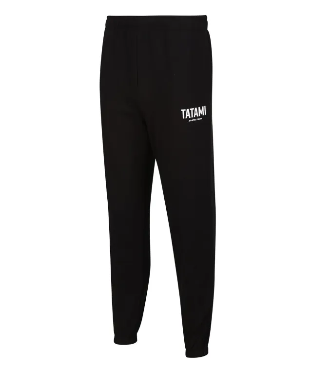 Tatami Fightwear JJ Club Joggers pantaloni tuta neri cotone