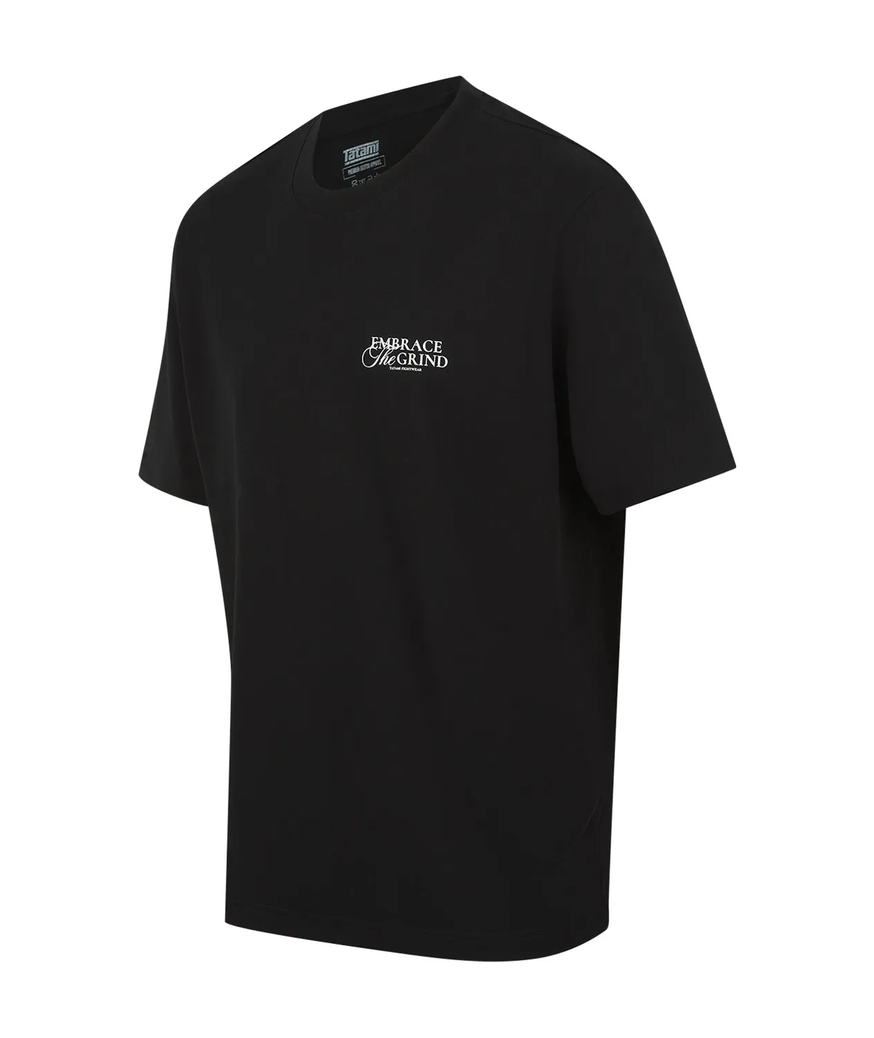 Tatami Embrace Grind t-shirt oversize nera 210 GSM