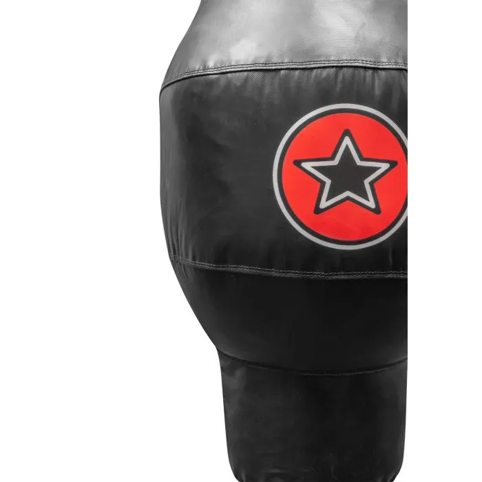 TOP TEN Sculpture sacco boxe nero 140x42 cm T-Flex