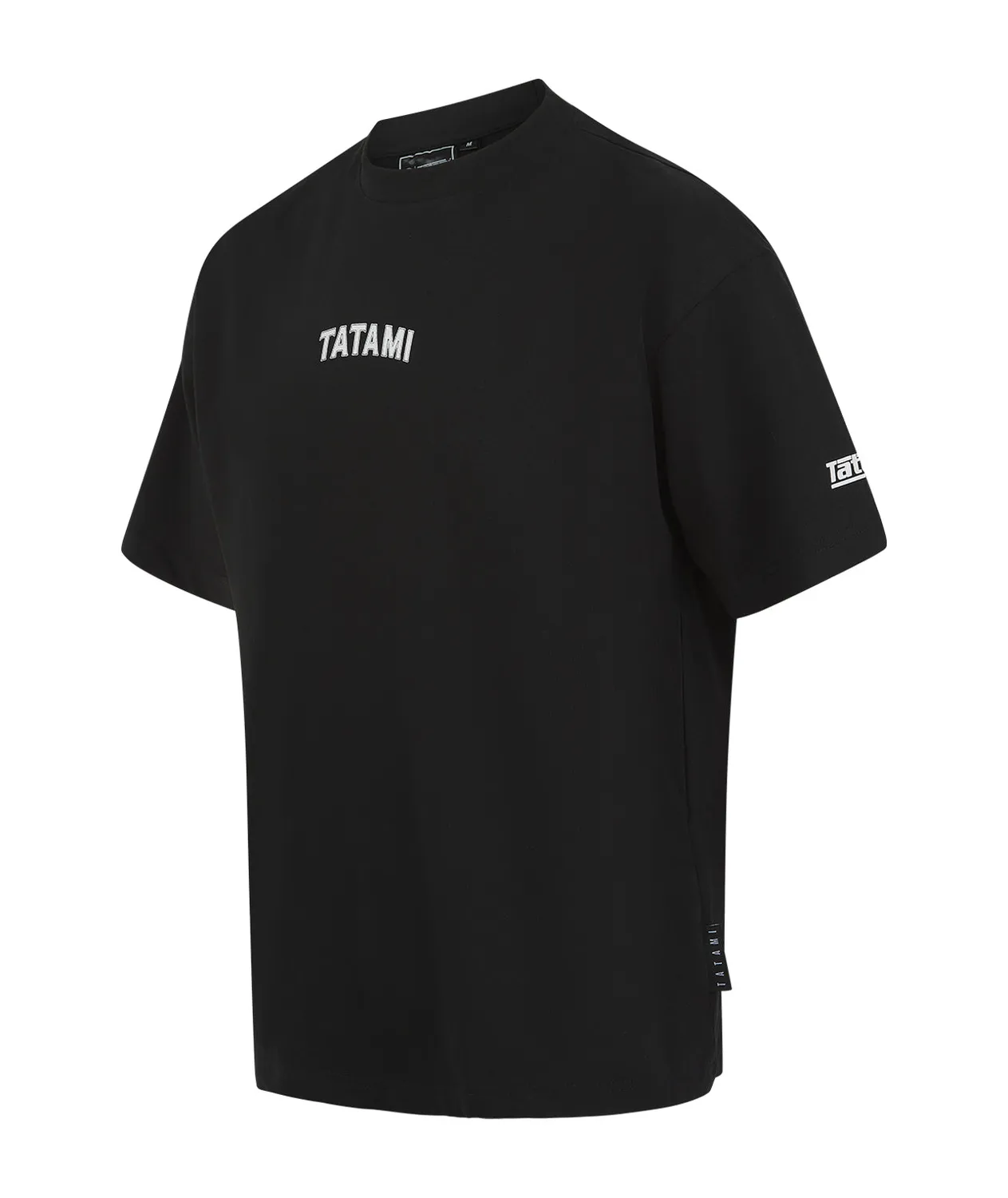 Tatami Powered By maglietta uomo nera cotone oversize