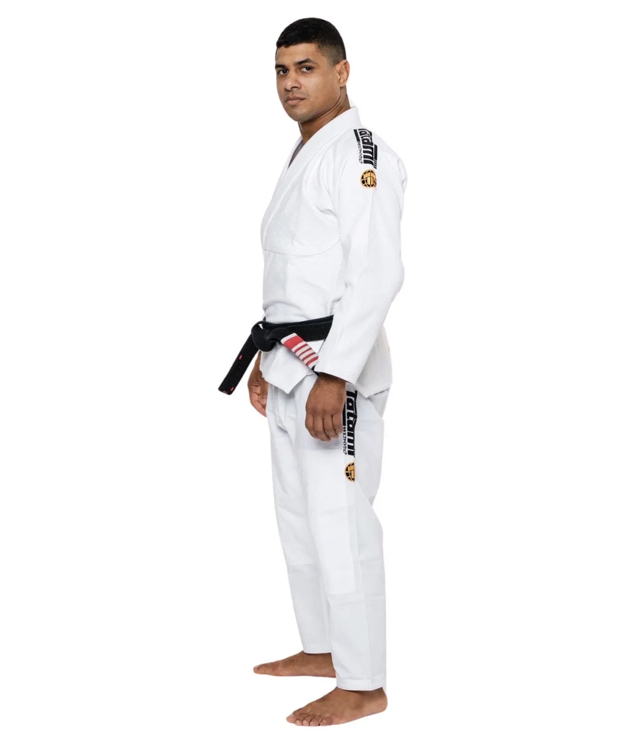 Tatami Estilo Gold Label kimono BJJ bianco pearl weave