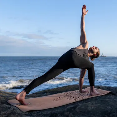 RDX D2 tappetino yoga sughero 6 mm antiscivolo